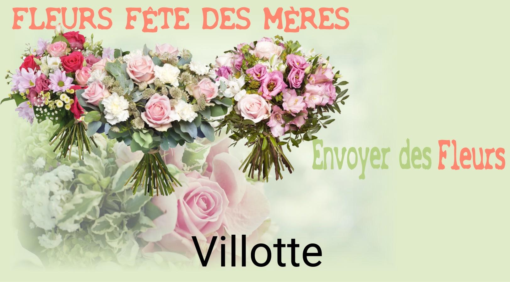 Bouquet de Fête des Mères livré à Villotte